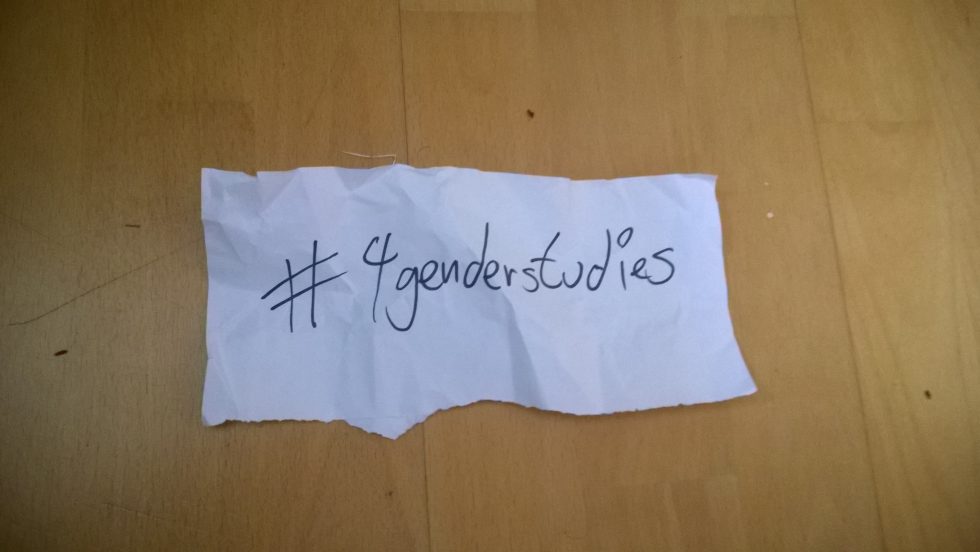 #4genderstudies